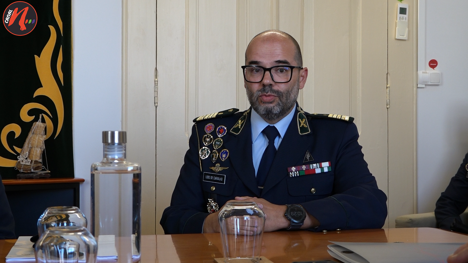 VÍDEO: COMANDANTE DA GNR DE BRAGANÇA FAZ BALANÇO DO TRABALHO DESENVOLVIDO NOS ÚLTIMOS ANOS